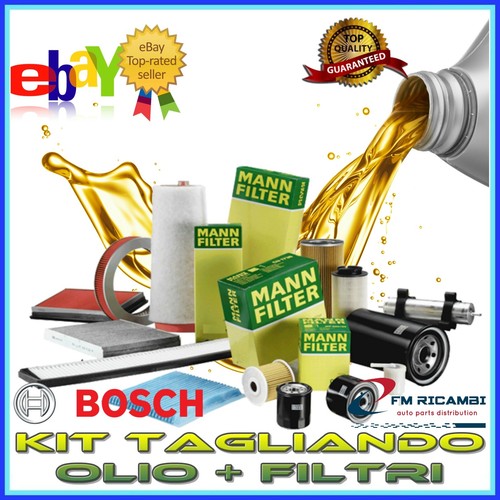 Kit tagliando olio - +, filtri